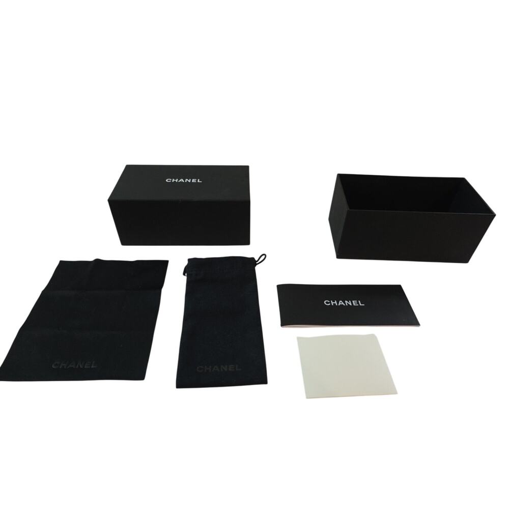 Authentic Chanel Empty Storage Gift Box w Booklet 7.25”x4”x3”